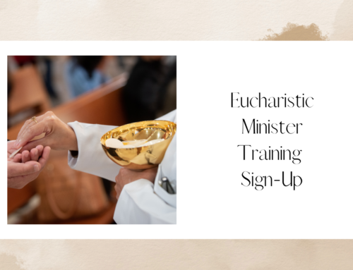 Eucharistic Minister Training